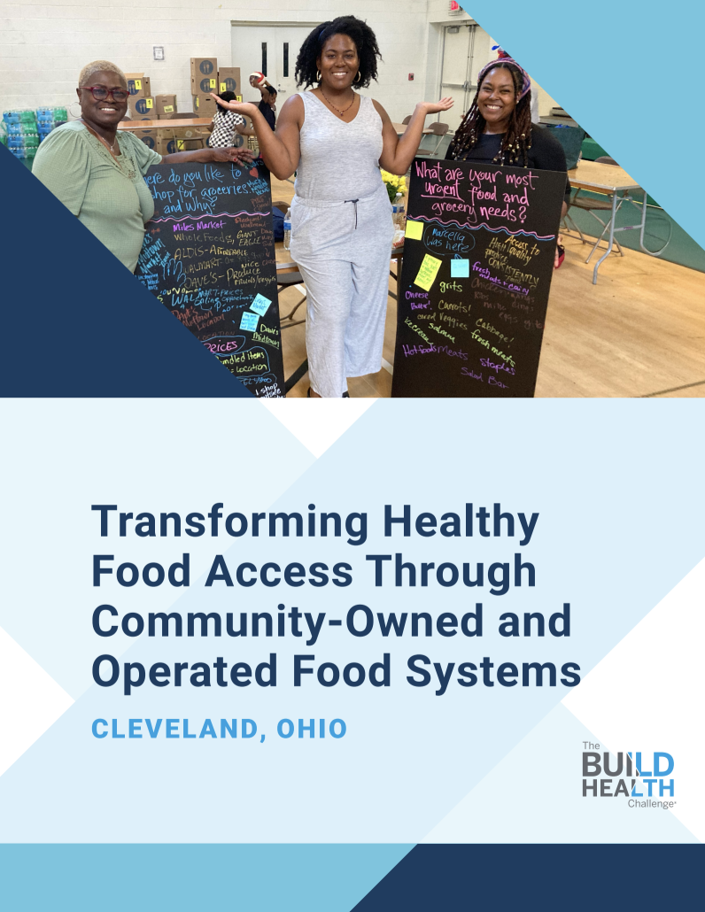 Cover of BUILD report. 